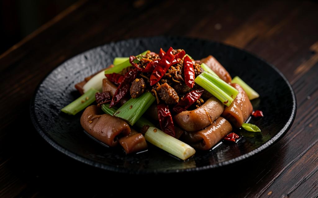 干煸肥肠
